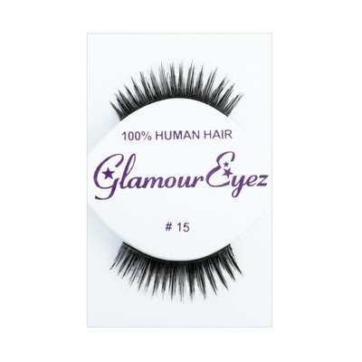 Eyelash Set- Black Glamour Spiky 15