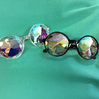 Mercury Kaleidoscope Novelty Glasses