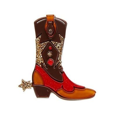 Erstwilder Boot Scootin' Brooch