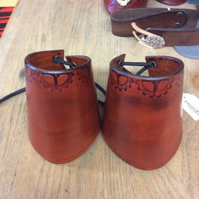 Half Gears Wide Cuffs, Pair