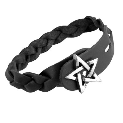 Alchemy England 1977 Pentagram- Gaelic Plait Bracelet