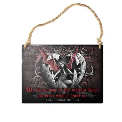 Alchemy England 1977 Forbidden Things Sign