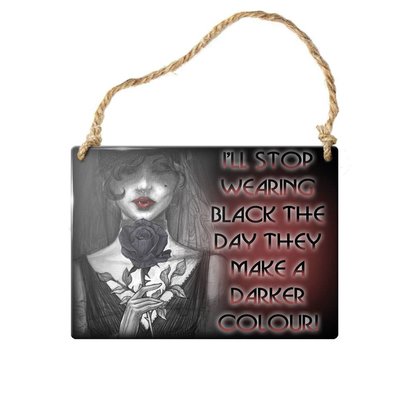 Alchemy England 1977 I'll Stop Wearing Black Sign