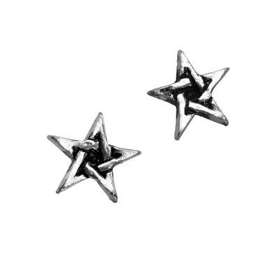 Alchemy England 1977 Pentagram Earrings