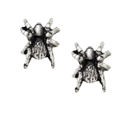 Alchemy England 1977 Black Widow Stud Earrings