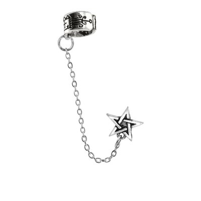 Alchemy England 1977 Pentagram Ear Cuff