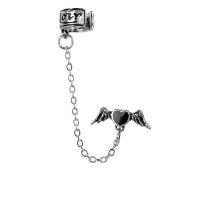 Alchemy England 1977 Coeur Noir Ear Cuff