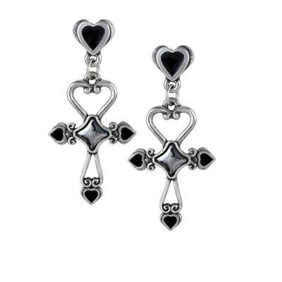 Alchemy England 1977 Amourankh Earrings