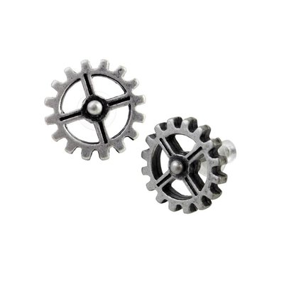 Alchemy England 1977 Industrilobe Earrings