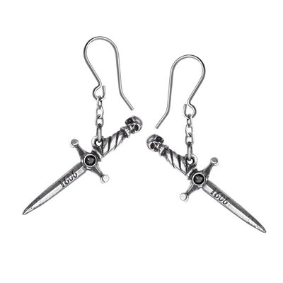 Alchemy England 1977 Hand Of Macbeth Earrings