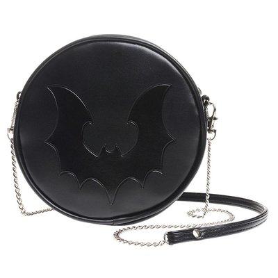 Alchemy England 1977 Black Bat Bag