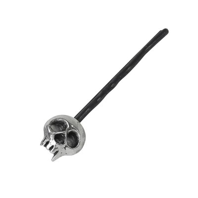 Alchemy England 1977 Skully Hair Grip (Black)