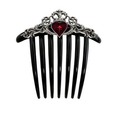 Alchemy England 1977 Claddagh Hair Comb