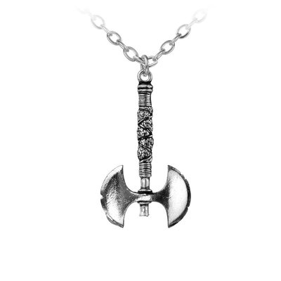 Alchemy England 1977 Double Axe Pendant