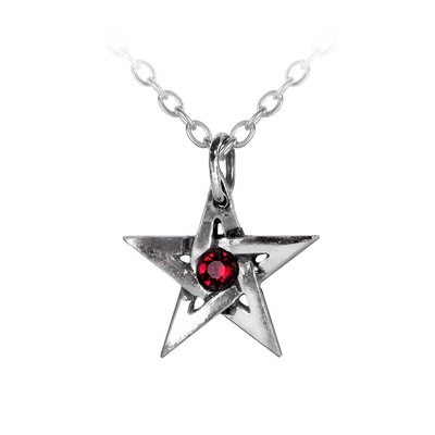 Alchemy England 1977 Crystal Pentagram Pendant