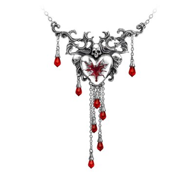 Alchemy England 1977 Bleeding Heart Necklace