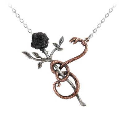 Alchemy England 1977 A Rose for Eve Necklace