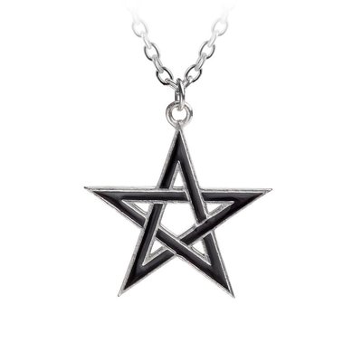 Alchemy England 1977 Black Star Pendant