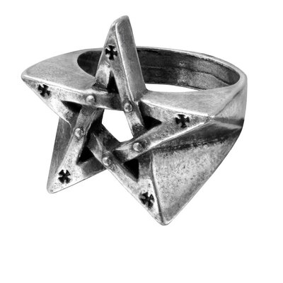 Alchemy England 1977 Pentagration Ring