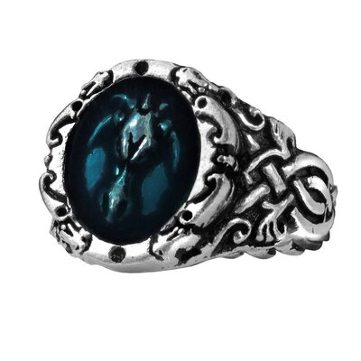 Alchemy England 1977 Dragons Celtica Ring