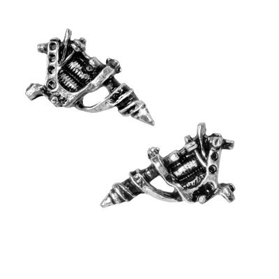 Alchemy England 1977 Tattoo Gun Earrings