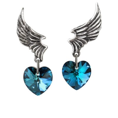 Alchemy England 1977 El Corazon Earrings