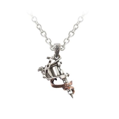 Alchemy England 1977 Tattoo Gun Pendant
