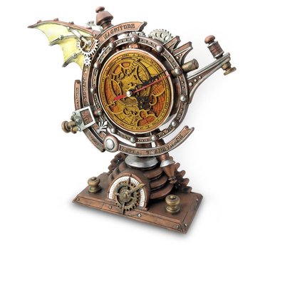 Alchemy England 1977 The Stormgrave Chronometer Clock