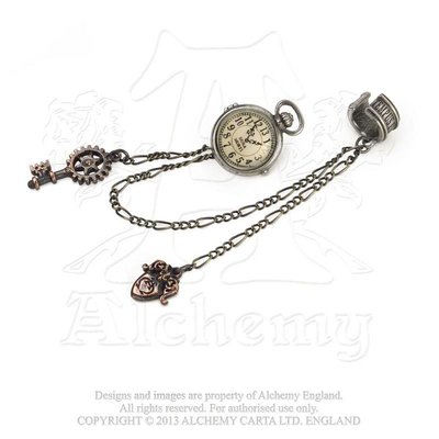 Alchemy England 1977 Uncle Albert's Timepiece Ear Cuff