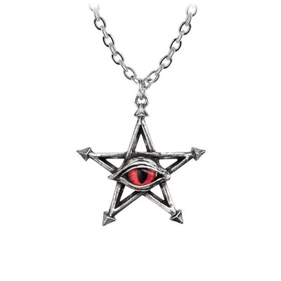 Alchemy England 1977 Red Curse Pendant