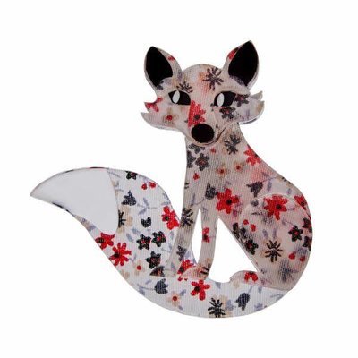 Erstwilder Frond Fox Brooch