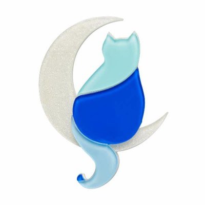 Erstwilder Minna's Moon Brooch