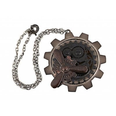 Elope Large Gear Propeller Necklace