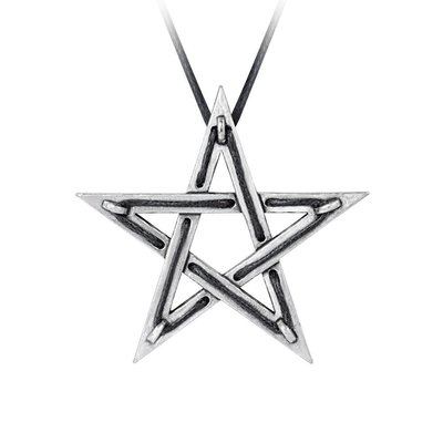 Alchemy England 1977 Tethered Hex Pendant