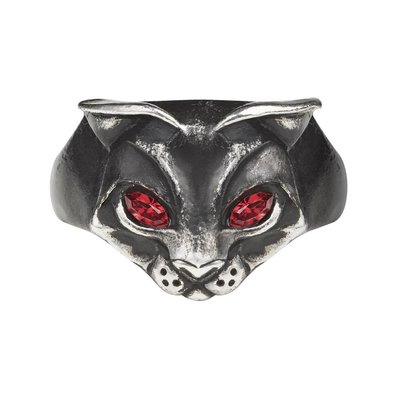 Alchemy England 1977 Bastet Goddess Ring