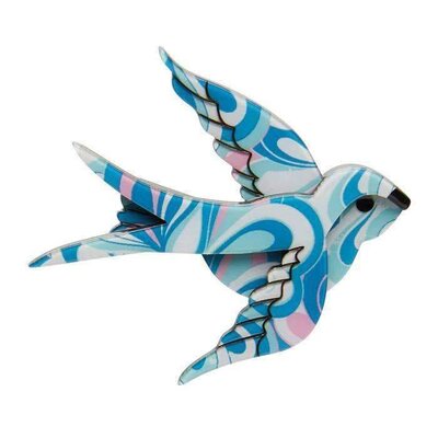Erstwilder Bluebird Of Happiness Brooch