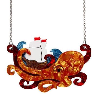 Erstwilder What’s Kraken Necklace