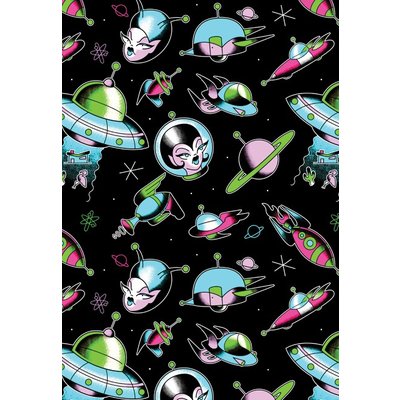 Sourpuss Space Babes Bad Girl Scarf