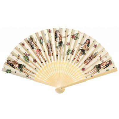 Sourpuss Hula Gals Fan
