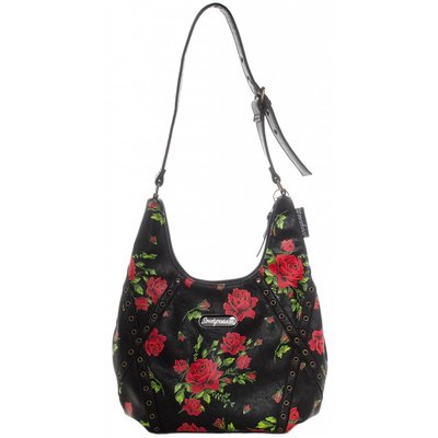 Sourpuss Rose Garden Hobo Purse