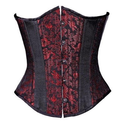 Timeless Trends Black Dragon Brocade Corset
