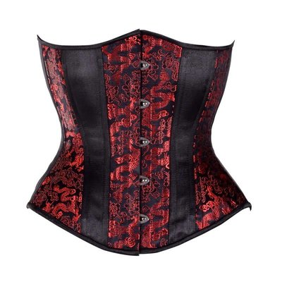 Timeless Trends Black Dragon Hourglass Corset