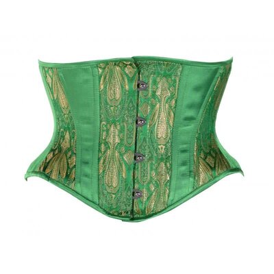 Timeless Trends Emerald Hourglass Waist Cincher Corset