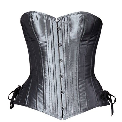 Timeless Trends Silver Overbust Corset