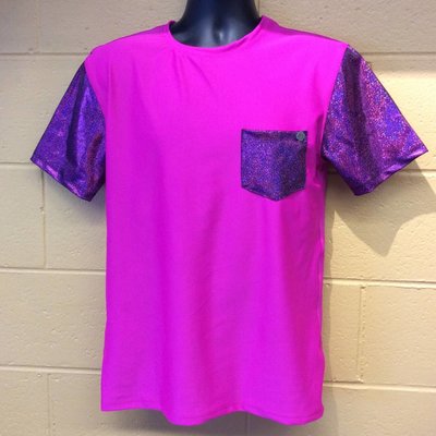 Sea Dragon Studio Mens Festival Tshirt, Pink Poison/Pink