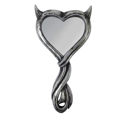 Alchemy England 1977 Devil's Heart Hand Mirror