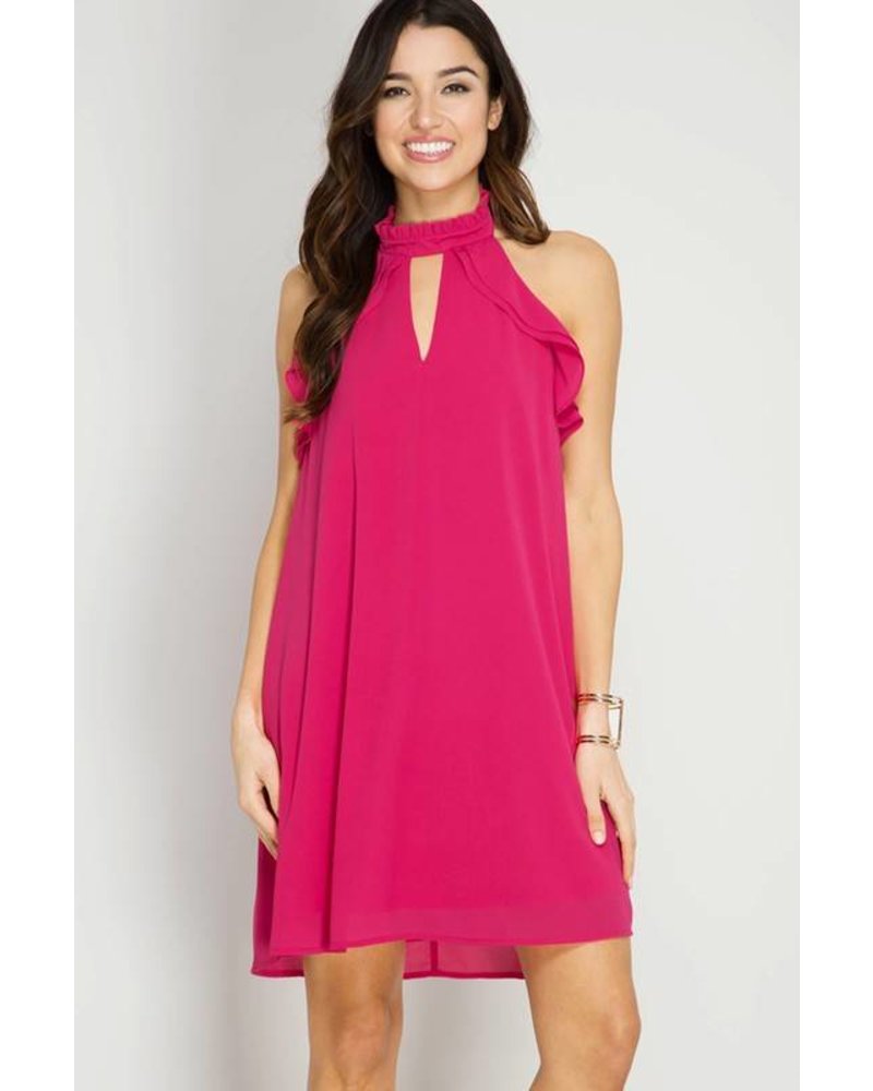 high neck dresses