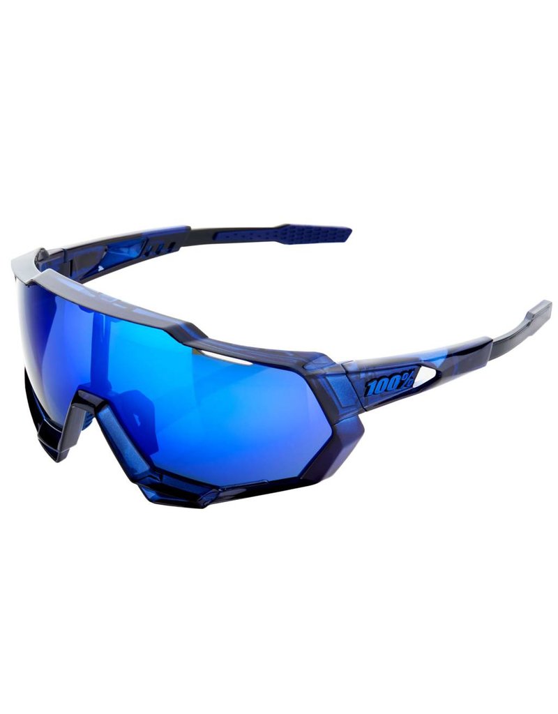 pivot switchblade blue 100 mirror blue   Speedtrap sunglasses, translucent
