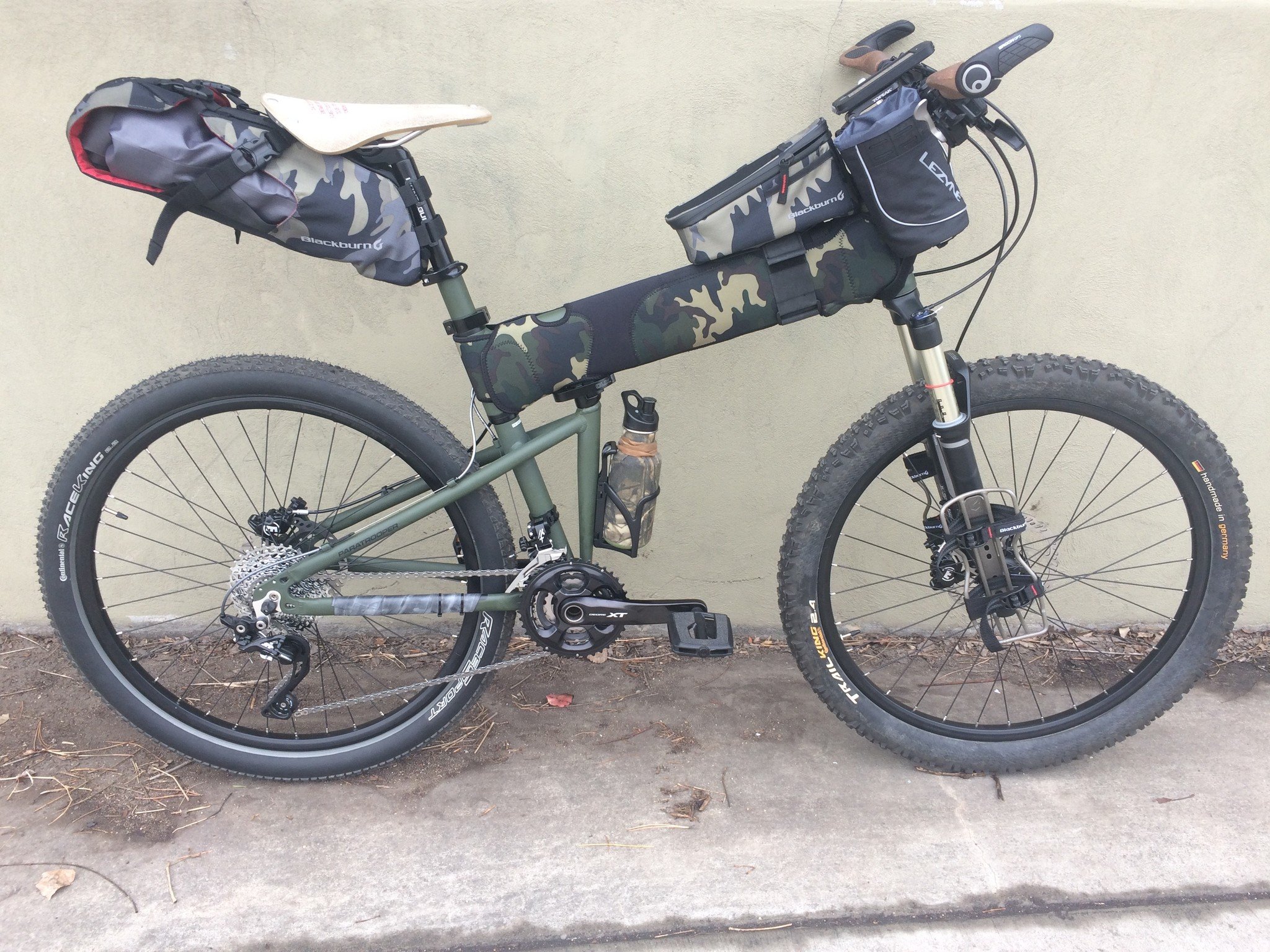 bikepacking folding bike