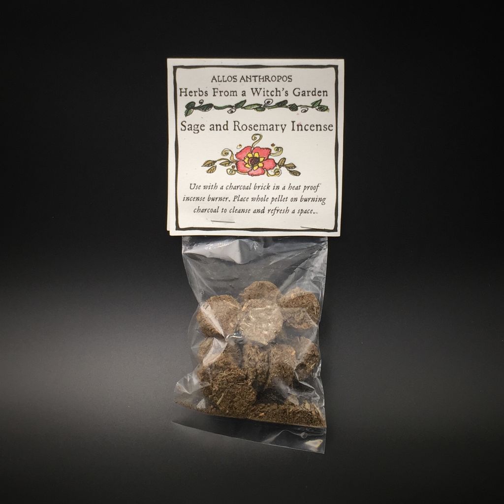 hex sage and rosemary incense herbs from a witch s garden hex